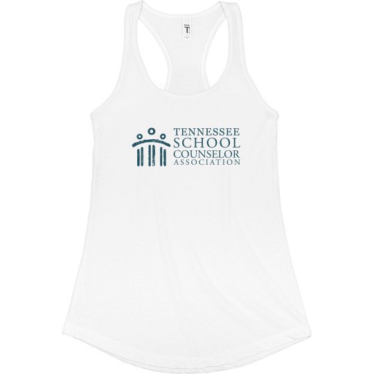 Fitted Racerback Logo Tank