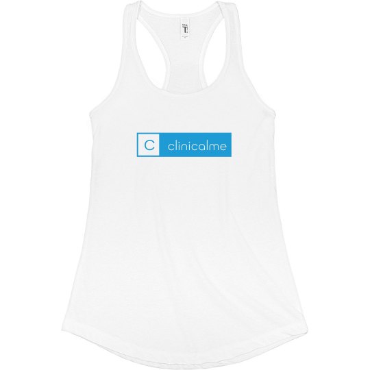 Fitted Racerback Logo Tank Fitted Racerback Logo Tank