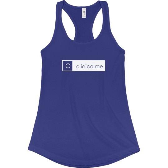 Fitted Racerback Logo Tank Fitted Racerback Logo Tank