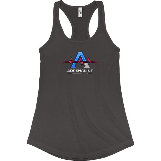 Fitted Racerback Logo Tank Fitted Racerback Logo Tank