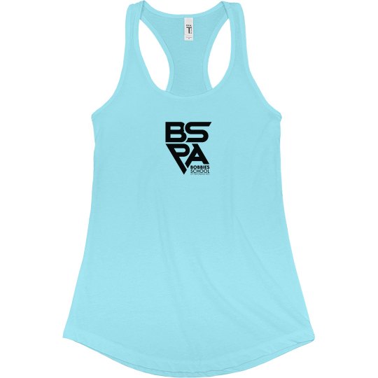 Fitted Racerback Logo Tank