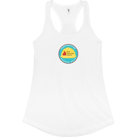 Fitted Racerback Logo Tank