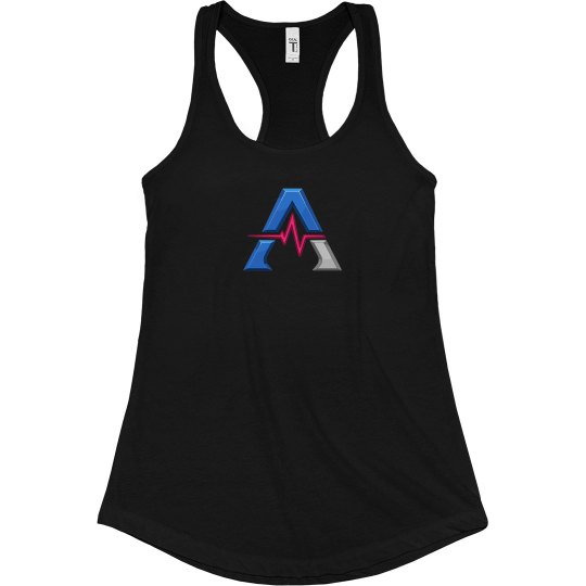 Fitted Racerback Logo Tank Fitted Racerback Logo Tank