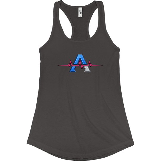 Fitted Racerback Logo Tank Fitted Racerback Logo Tank