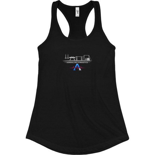 Fitted Racerback Logo Tank Fitted Racerback Logo Tank