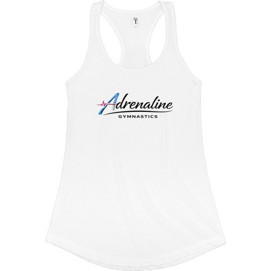 Fitted Racerback Logo Tank