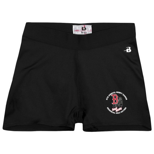 Ladies Athletic Shorts With Logo