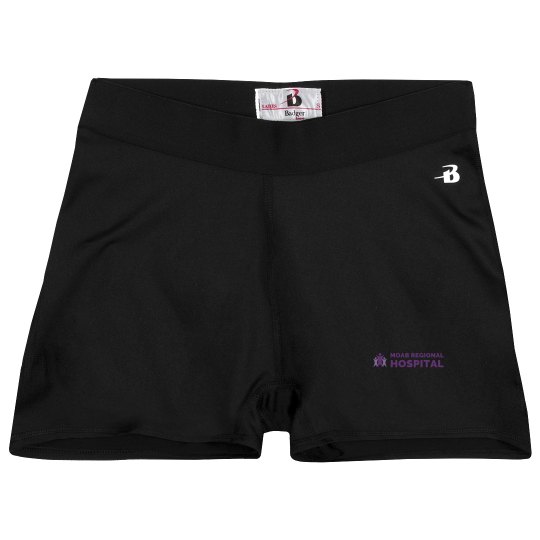 Ladies Athletic Shorts With Logo Ladies Athletic Shorts With Logo