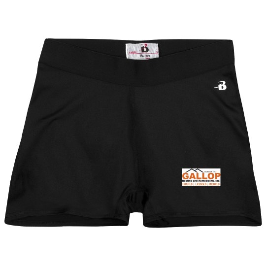Ladies Athletic Shorts With Logo Ladies Athletic Shorts With Logo