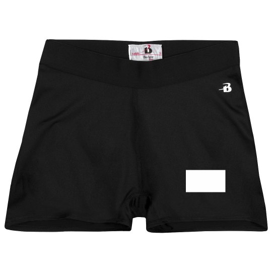Ladies Athletic Shorts With Logo Ladies Athletic Shorts With Logo