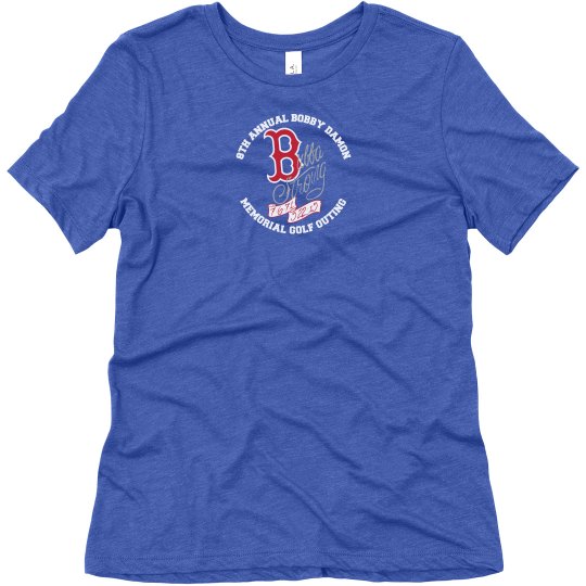 Soft Triblend Tee With Logo