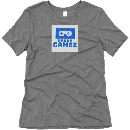 Soft Triblend Tee With Logo