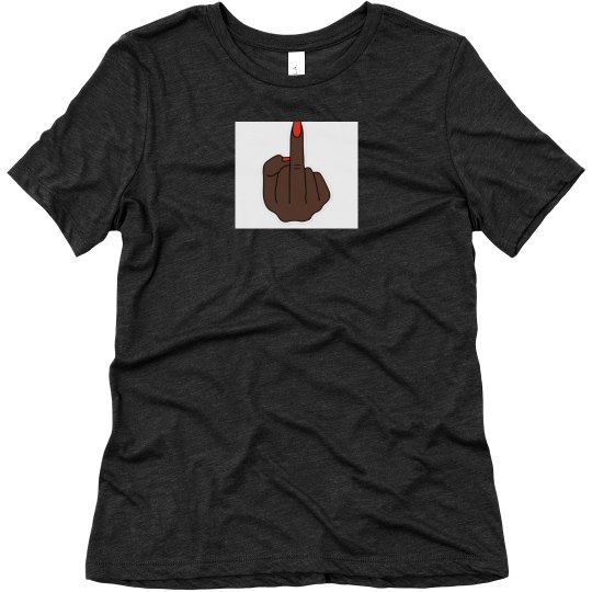 Soft Triblend Tee With Logo