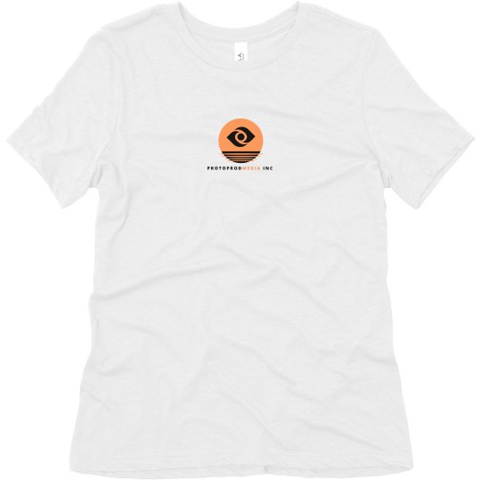Soft Triblend Tee With Logo