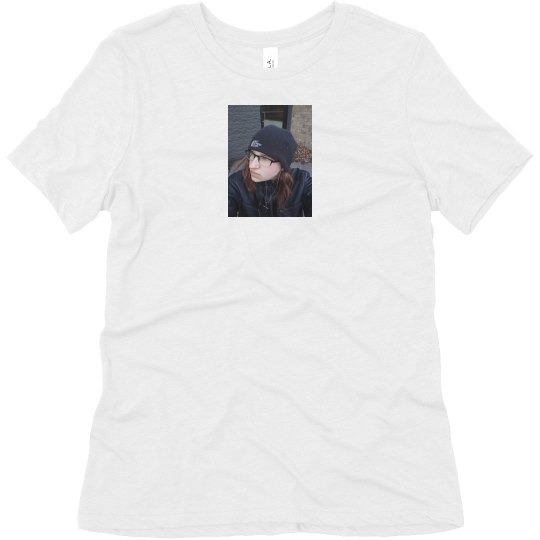 Soft Triblend Tee With Logo