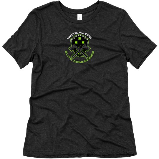 Soft Triblend Tee With Logo