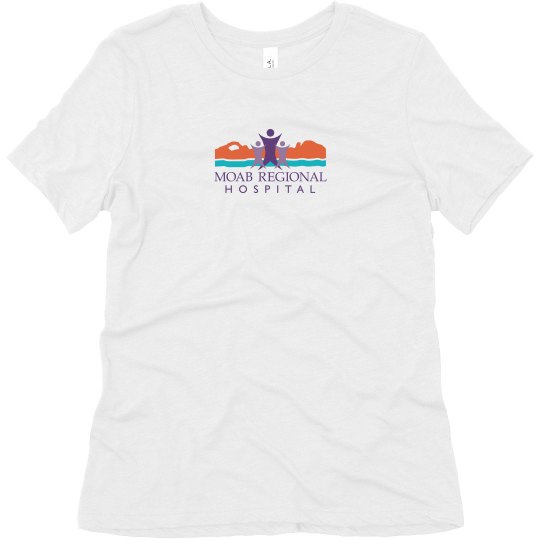 Soft Triblend Tee With Logo