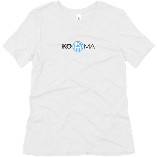 Soft Triblend Tee With Logo