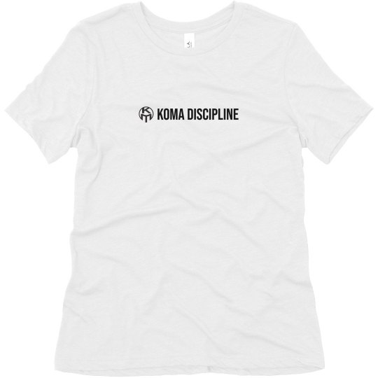 Soft Triblend Tee With Logo