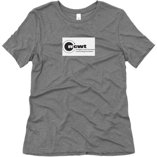 Soft Triblend Tee With Logo