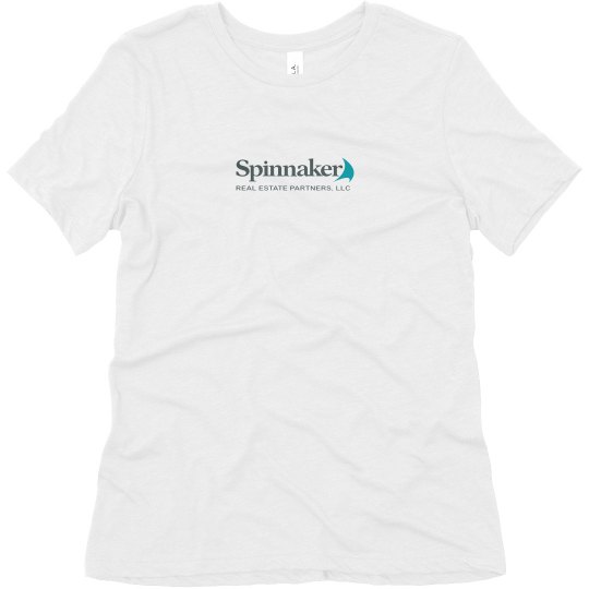 Soft Triblend Tee With Logo