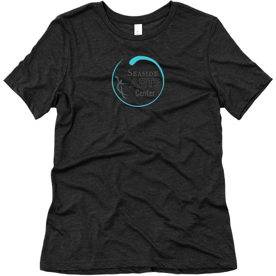 Soft Triblend Tee With Logo