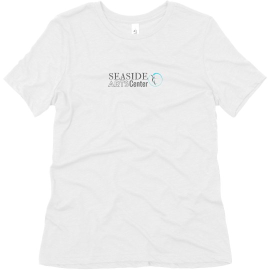 Soft Triblend Tee With Logo