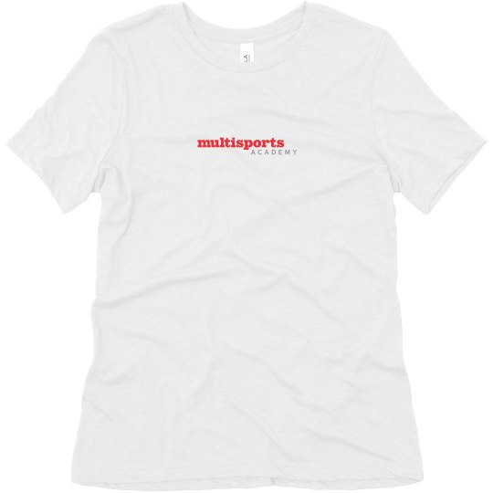 Soft Triblend Tee With Logo
