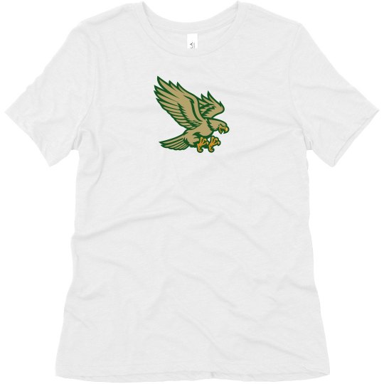 Soft Triblend Tee With Logo