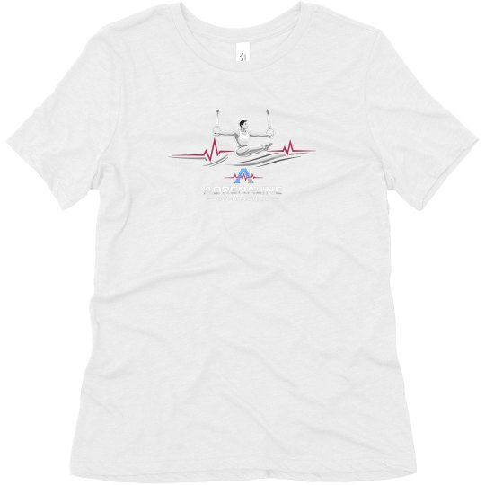 Soft Triblend Tee With Logo