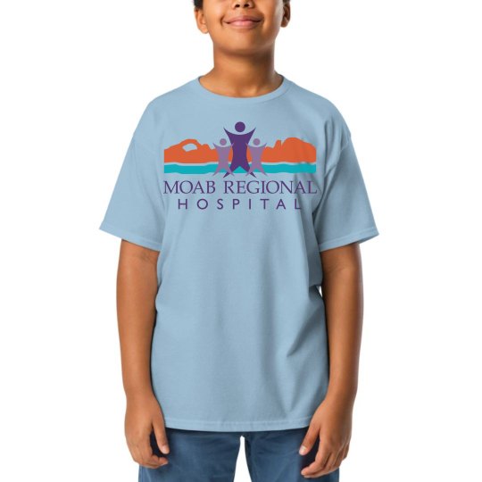 Soft Triblend Tee With Logo