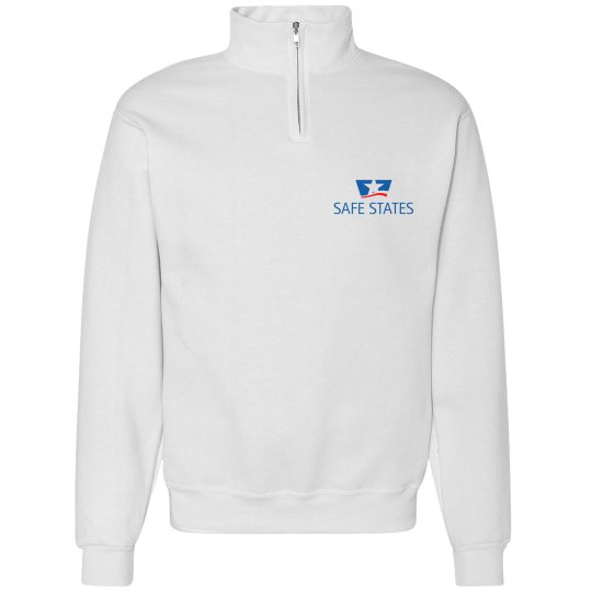 Unisex Cadet Collar Sweatshirt