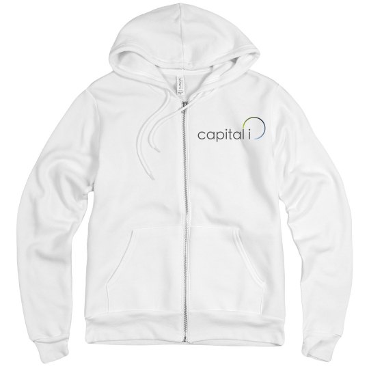Unisex Fleece Full Zip Midweight Hoodie