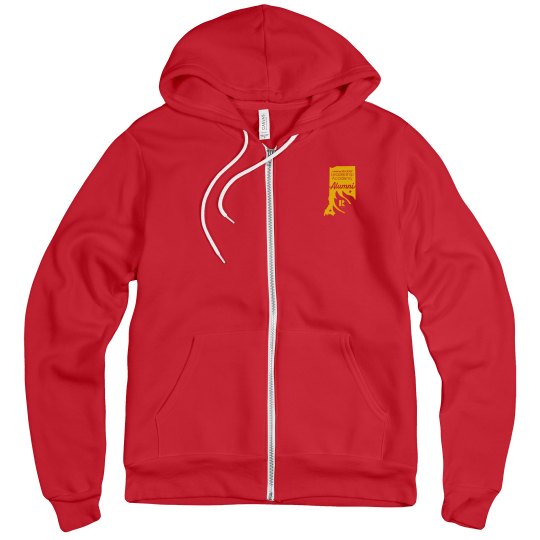 Unisex Fleece Full Zip Midweight Hoodie
