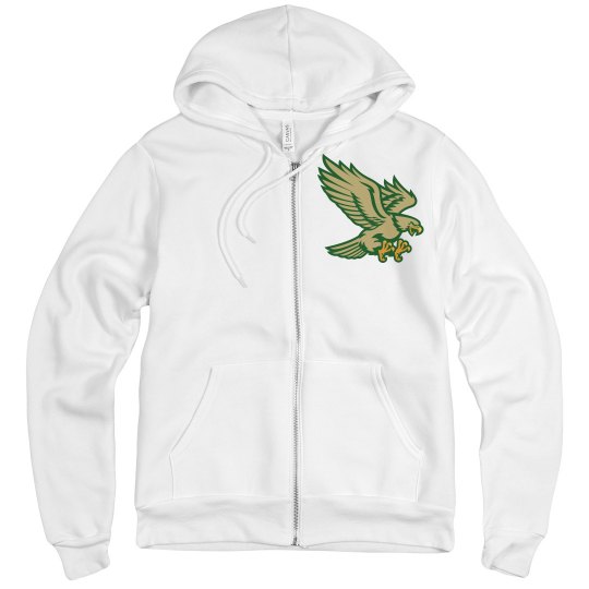 Unisex Fleece Full Zip Midweight Hoodie Unisex Fleece Full Zip Midweight Hoodie