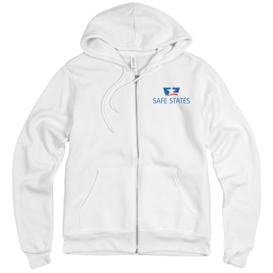 Unisex Fleece Full Zip Midweight Hoodie