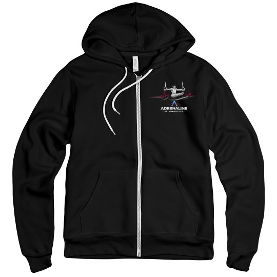 Unisex Fleece Full Zip Midweight Hoodie Unisex Fleece Full Zip Midweight Hoodie
