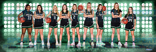 2022-23 Spectrum Girls Basketball Photo Day