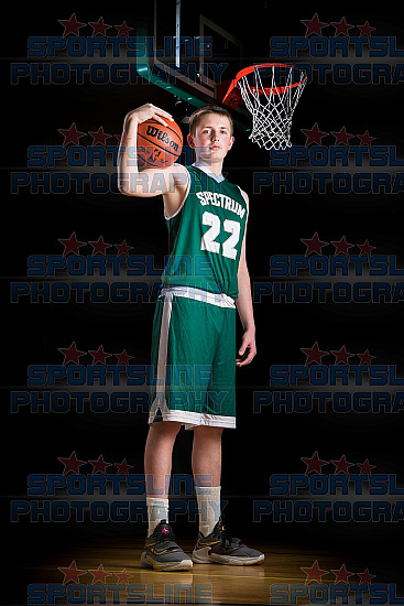 2022-2023 Spectrum Middle School Basketball Photo Day
