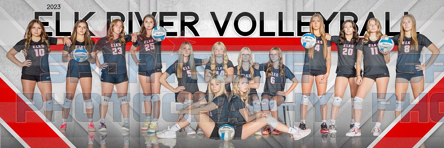 2023 Elk River High School Girls Volleyball Photo Day Photo Day