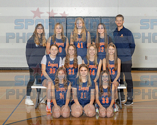 2023-2024 LCA Basketball Photo Day
