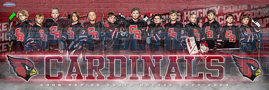2023-2024 Coon Rapids Hockey Photo Day, Jan 14