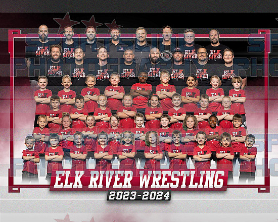 2023-2024 Elk River Youth Wrestling Photo Day