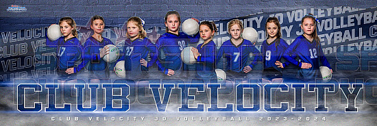 2023-24 Club Velocity Rogers JO Volleyball Photo Day