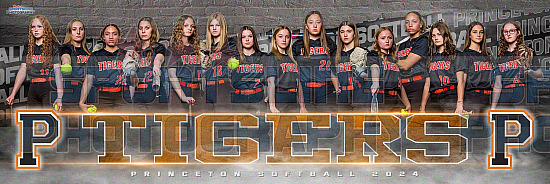 2024 Princeton High School Softball Photo Day