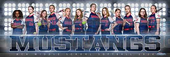 2024 MCA Middle School Softball Photo Day