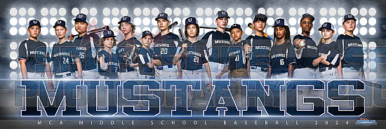 2024 MCA Middle School Baseball Photo Day