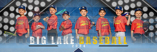 2024 Big Lake Youth Baseball Photo Day- Majors-Minors June 14th 