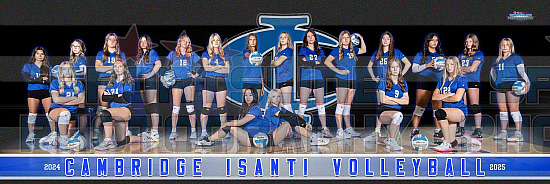 2024 Cambridge Isanti High School Volleyball Photo Day