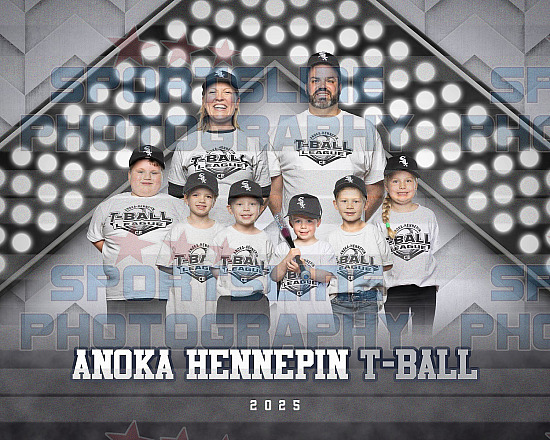 2025 Anoka Hennepin Community Ed TBall Photo Day